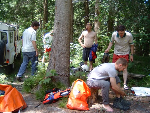 Vorbereitung auf die Viamala Expedition